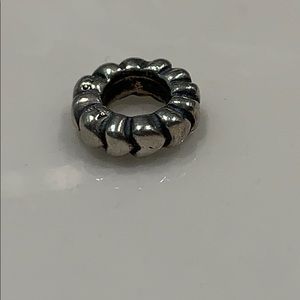 Authentic Pandora “small hearts” spacer